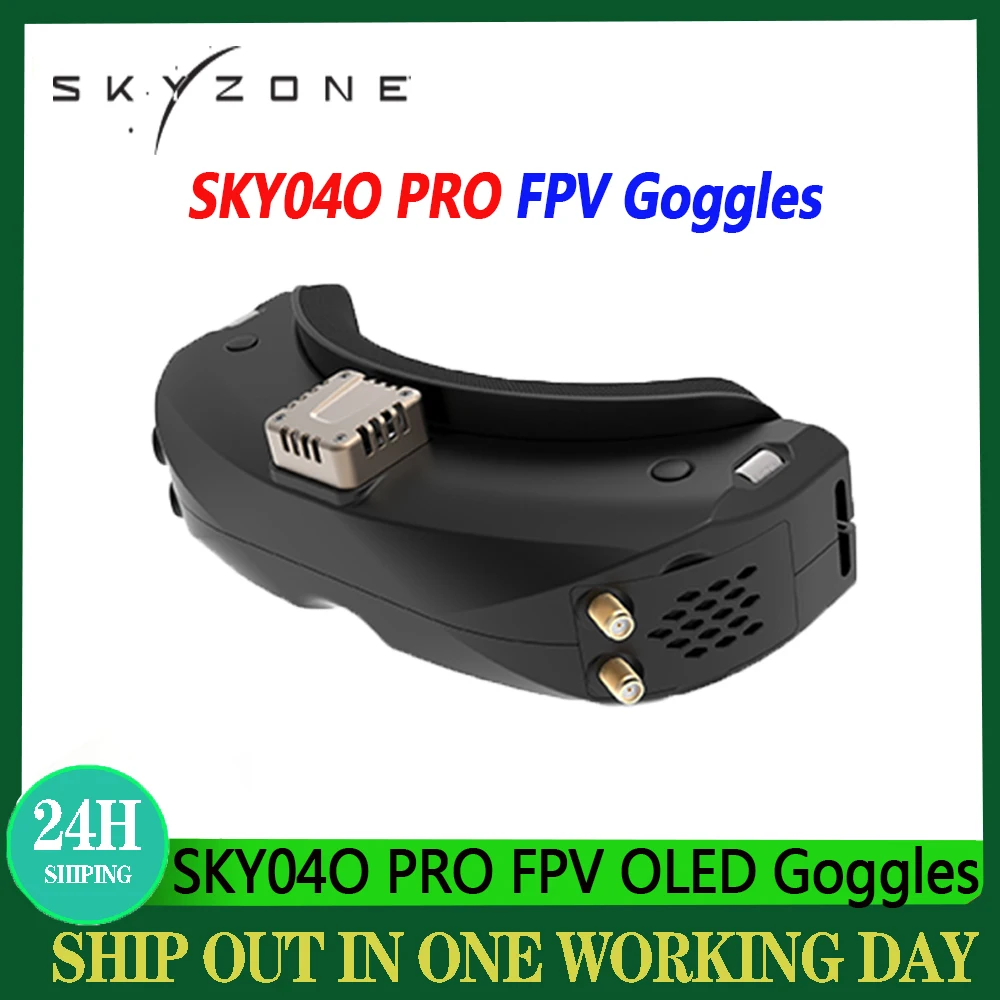Skyzone Cobra X V2 Fpv Goggles - نظارات FPV Goggles, SKY04O Pro, GHz,