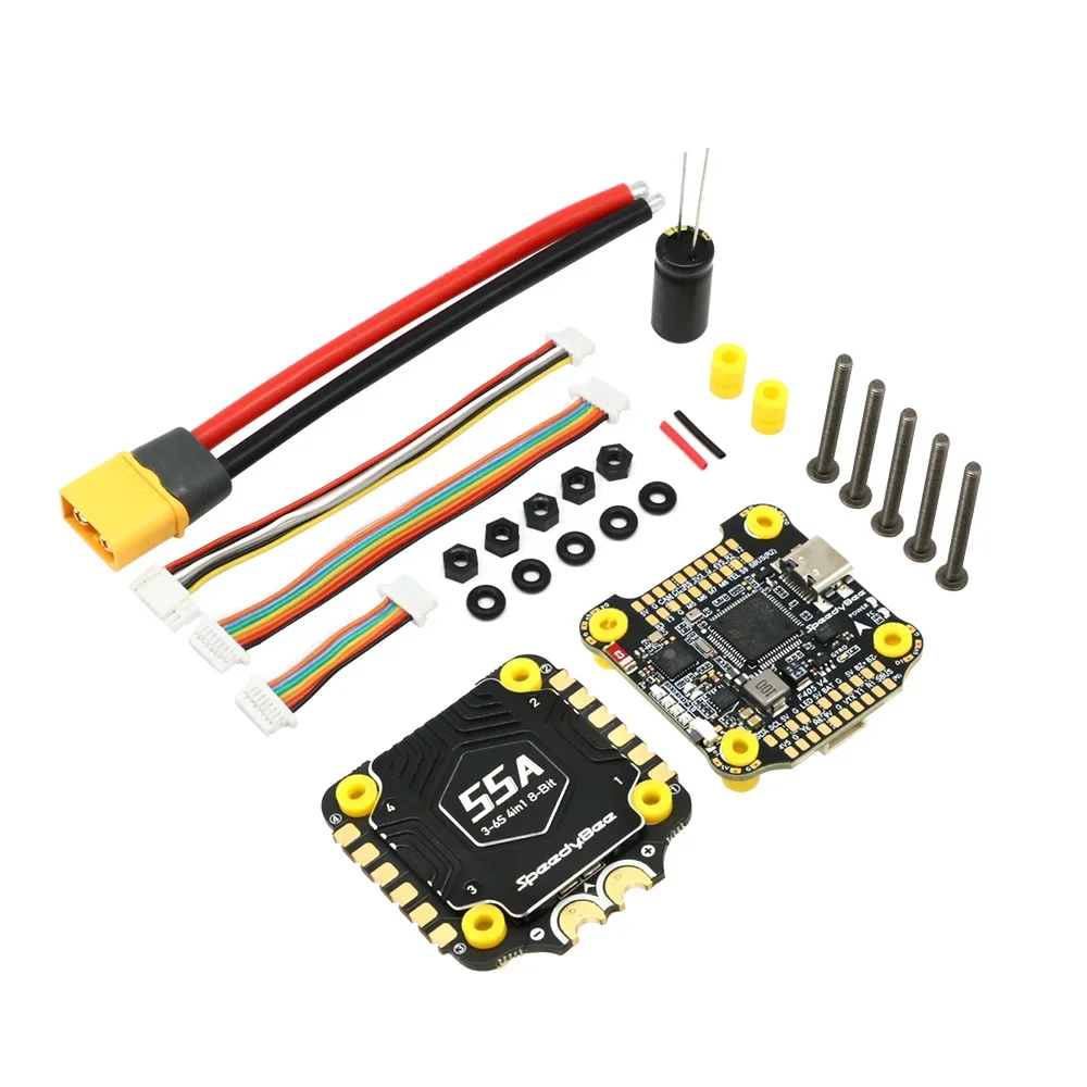 مجموعة Speedybee F405 V4 Stack - مراجعة Speedybee F405 V4 Bls 55A Stack وسعره