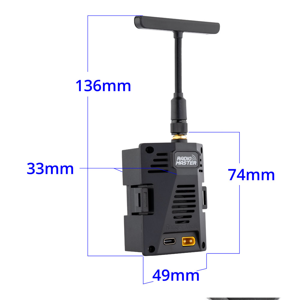 وحدة RadioMaster Ranger Micro  - مراجعة Radiomaster Ranger 2.4Ghz Elrs Module وسعره