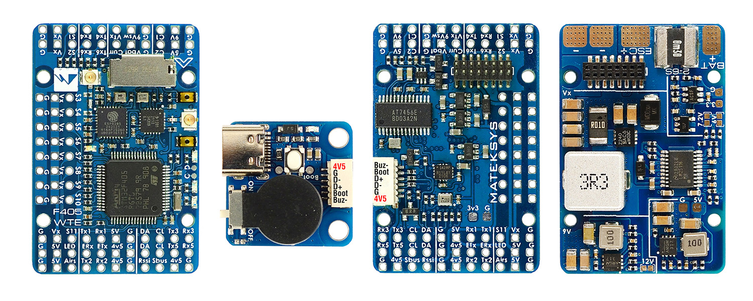 وحدة تحكم الطيران Matek Mateks - مراجعة Mateksys Flight Controller F405 Wte وسعره