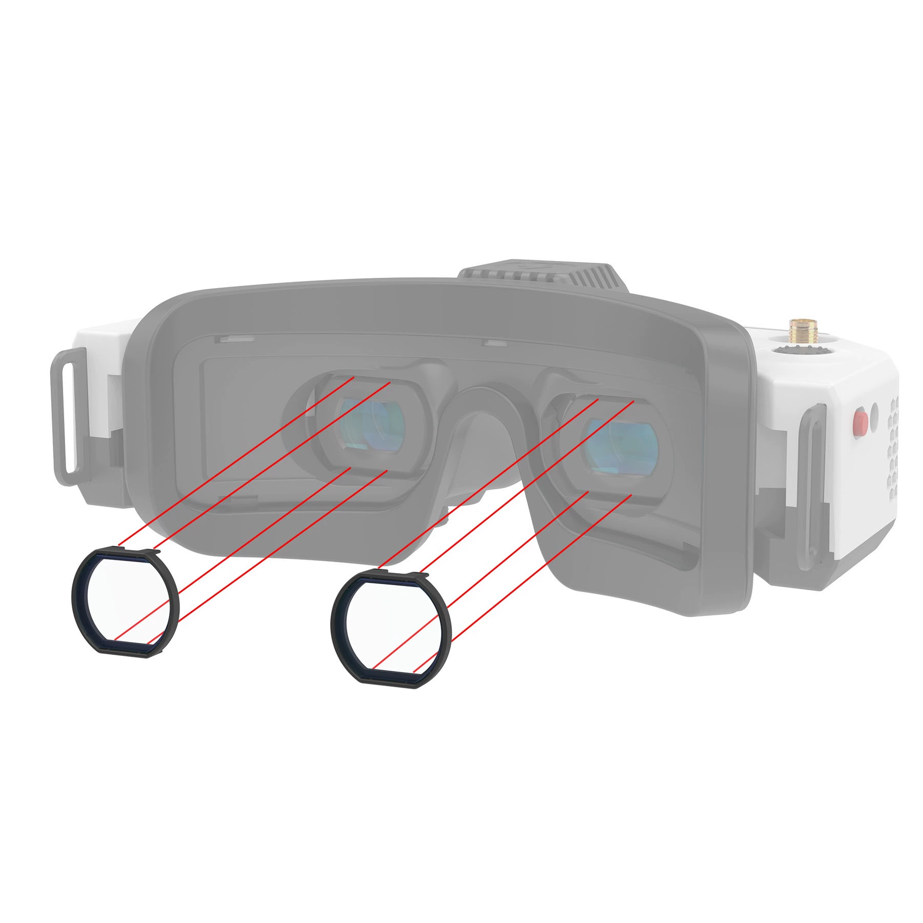 نظارات HDZero Goggles 2 FPV HD - مراجعة Hdzero Goggles Fpv Digital Hd وسعره