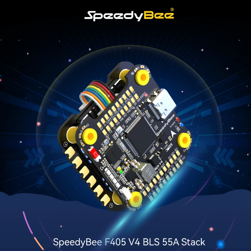 مجموعة SpeedyBee F405 V4 BLS 5 - مراجعة Speedybee F405 V4 Bls 55A Stack وسعره