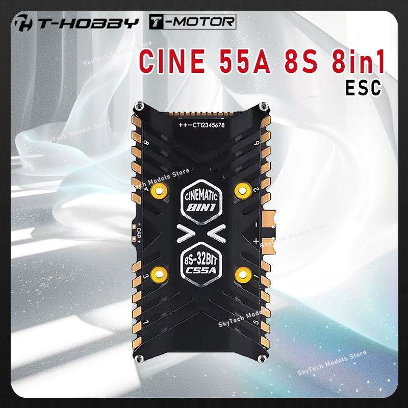 T-MOTOR T-HOBBY C55A 55A 3-8S  - مراجعة T-Motor F7 Pro Flight Controller وسعره