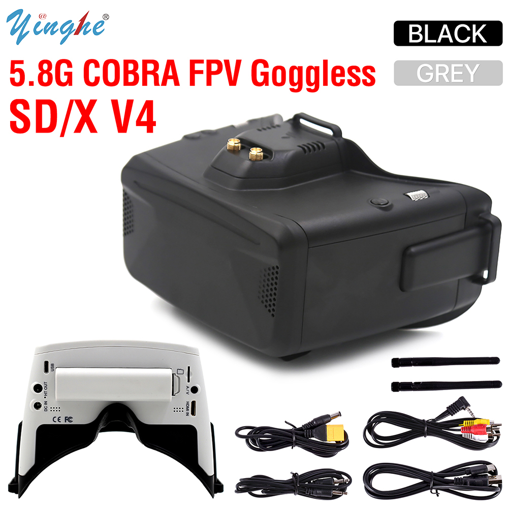 نظارات FPV من SKYZONE طراز Cob - مراجعة Skyzone Cobra X V2 Fpv Goggles وسعره